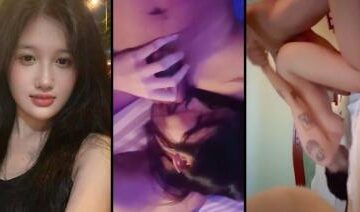 Nhật Linh 2k5 Đại học Văn Hiến HCM lộ clip bị anh ny cặc to địt xuyên lồn trong phòng trọ